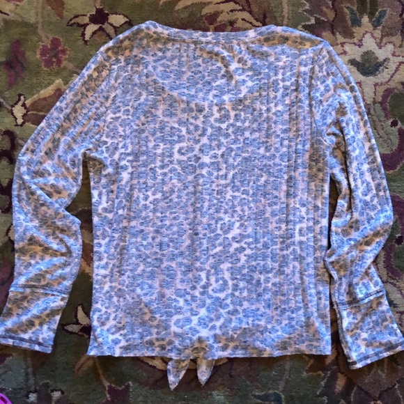 Heathered Leopard Spots Soft Top - Picture 3 of 6